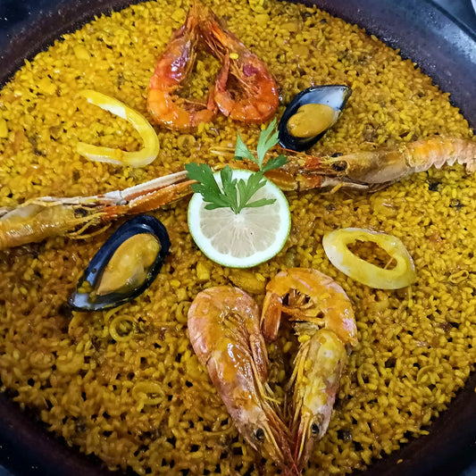 Paella de Mariscos Manduc