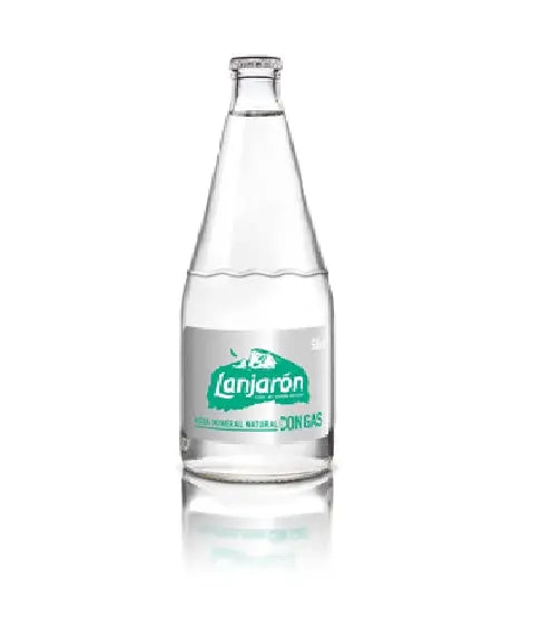 Agua Lanjarón con Gas 50cl Manduc