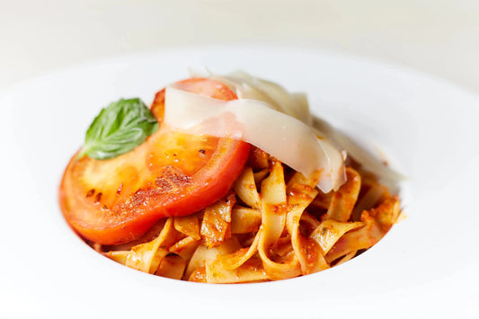 Tagliatelle al Pesto Rojo Manduc