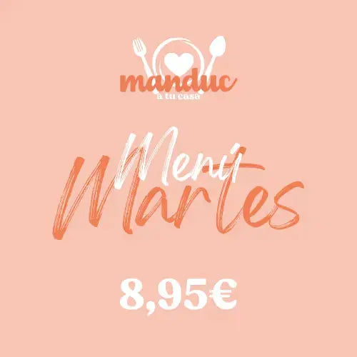 Menú Lunes Manduc