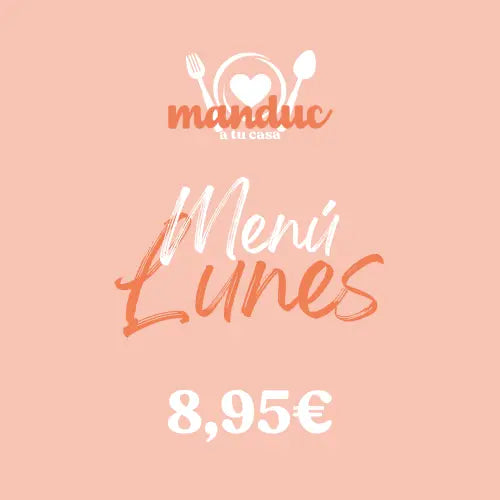 Menú Lunes Manduc
