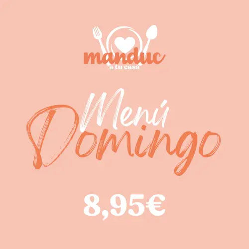 Menú Domingo Manduc