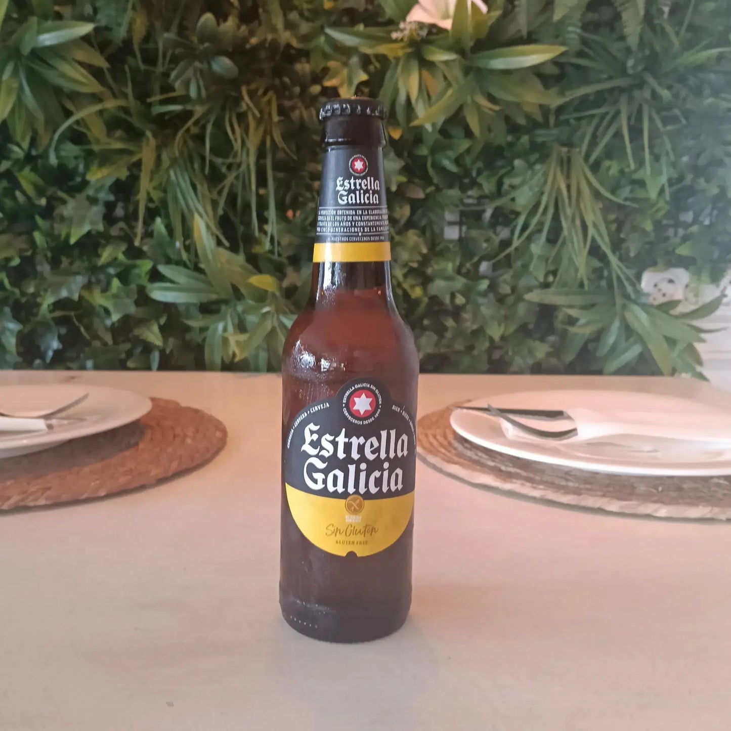 Cerbeza Estrella Galicia sin gluten 25cl Manduc
