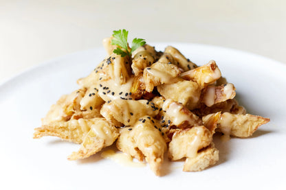 Alcachofas en tempura Manduc